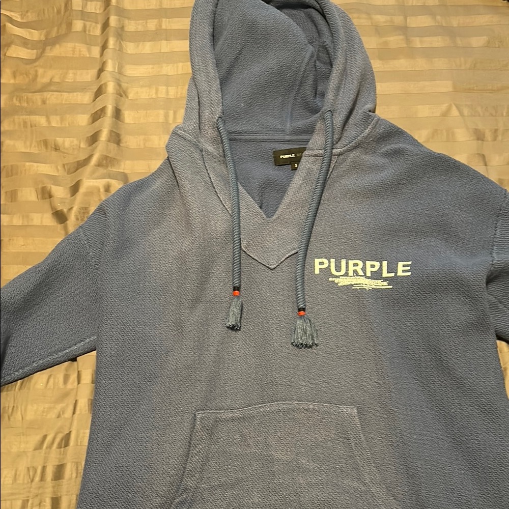 Purple brand beach hoodie size small